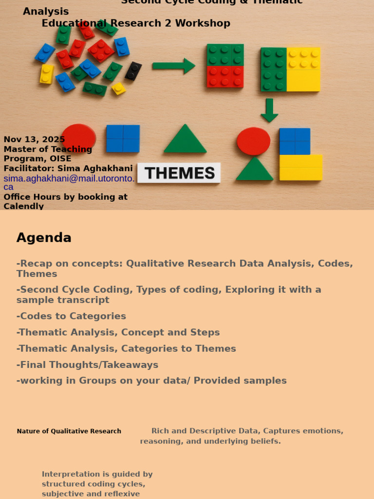 Second Cycle Coding in Qualitative Research | PDF | Cognition | Psychology