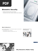 Overview of Biometric Input Devices | PDF | Biometrics | Authentication