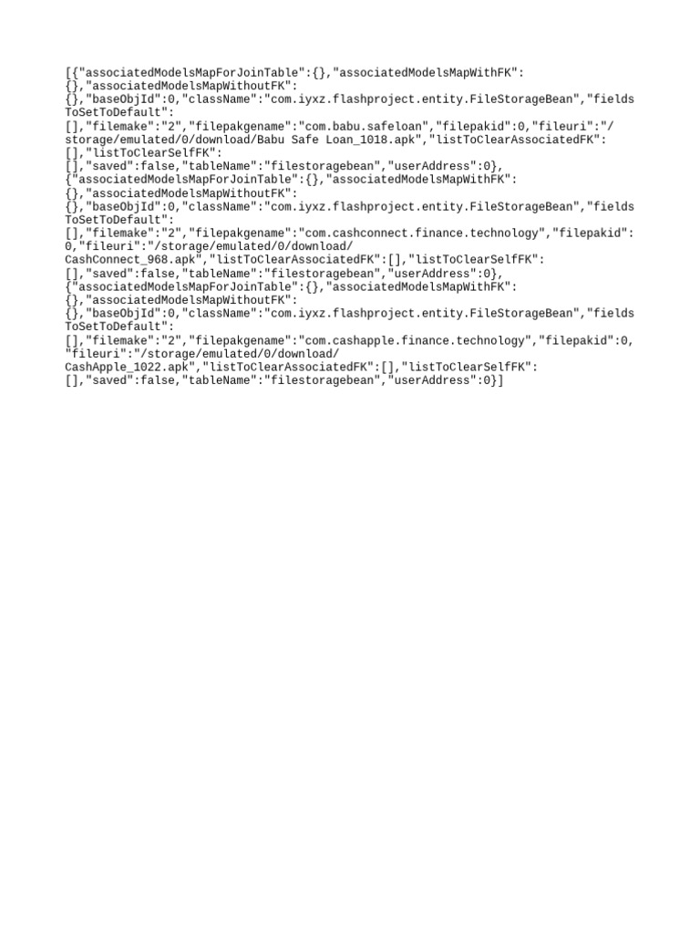File Storage Data for Finance Apps | PDF