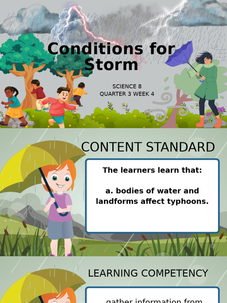 Understanding Typhoons and Storm Formation | PDF | Tropical Cyclones ...