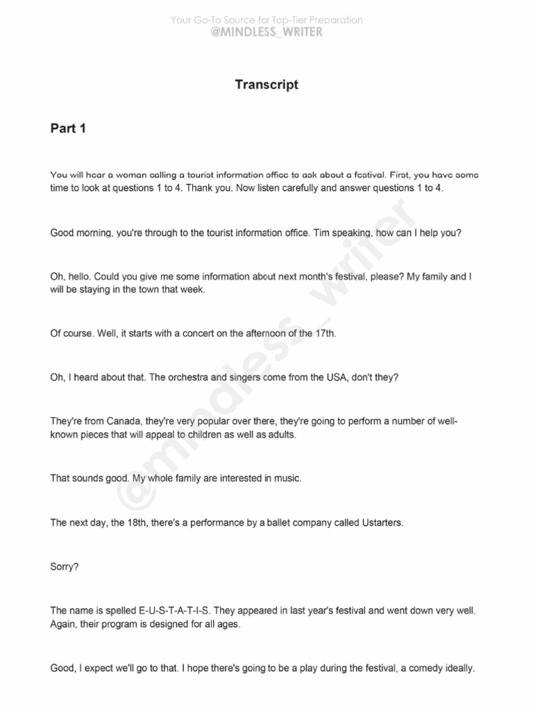 Transcript | PDF