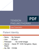 Tension Pneumothorax Cp