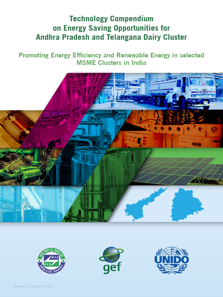 Energy Efficiency in Dairy Clusters | PDF | Energy Conservation ...