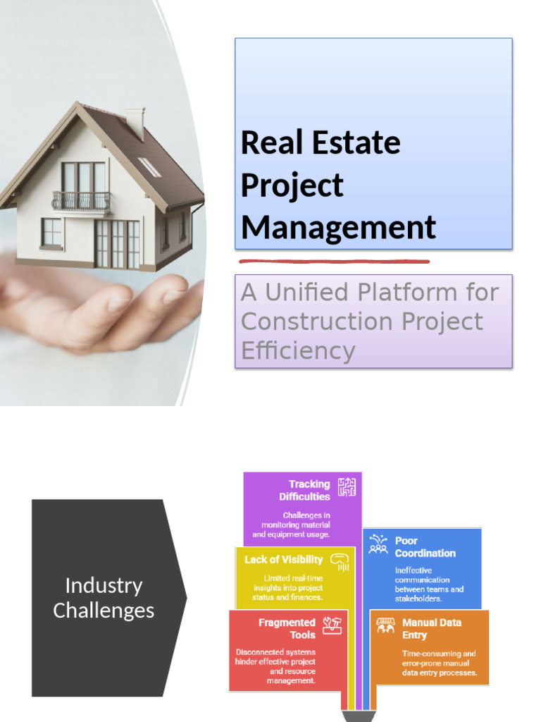 Streamlined Real Estate Project Management | PDF