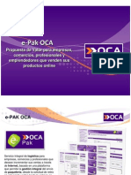 OCA E-PAK Logistica E-Commerce (TARIFAS2012)