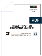 Project Report On Organization Study