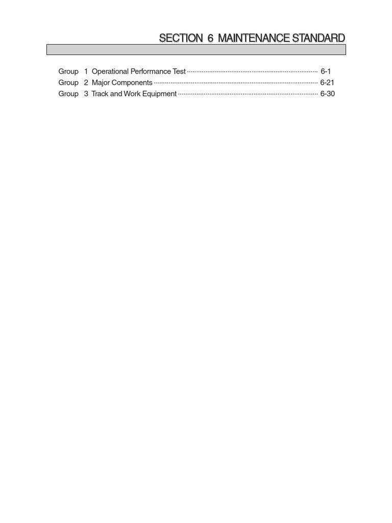 Maintenance Standards for Machine Performance | PDF | Gear | Piston