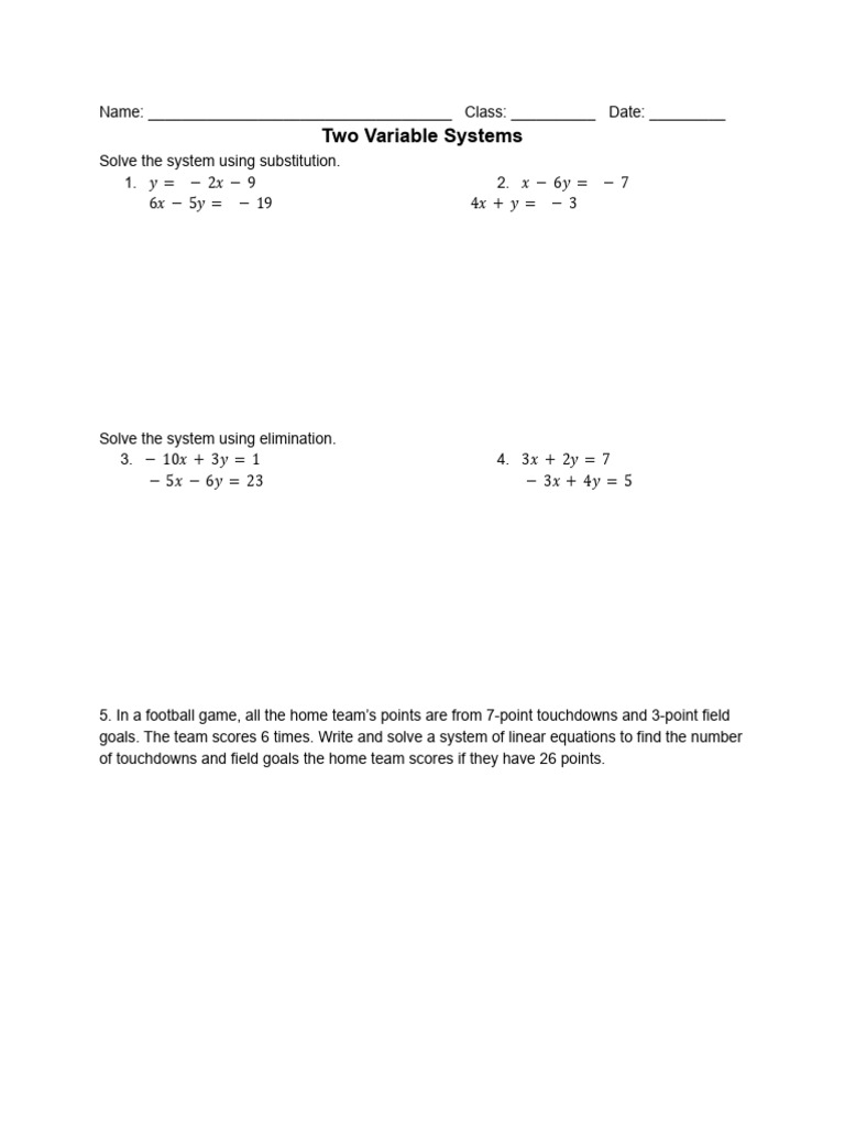 Homework 1 - Linear Equations in Two Variables - 251114 - 190635 | PDF