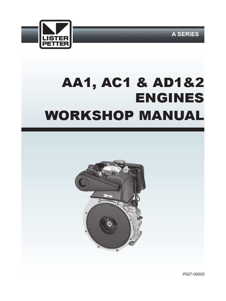 A Series Engines Workshop Manual | PDF | Piston | Fuel Injection