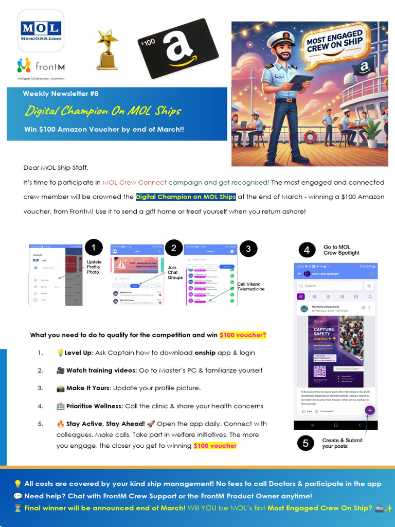 8 Newsletter Onship Platform Digital Champion Award | PDF
