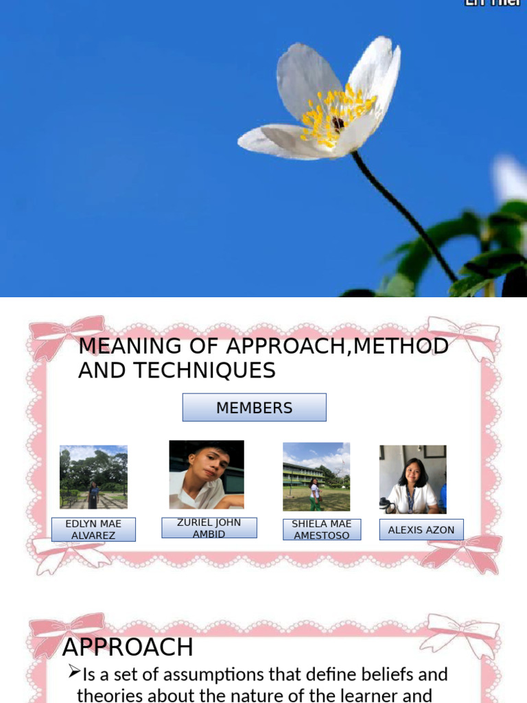 Teaching Approaches and Methods Explained | PDF | Curriculum ...