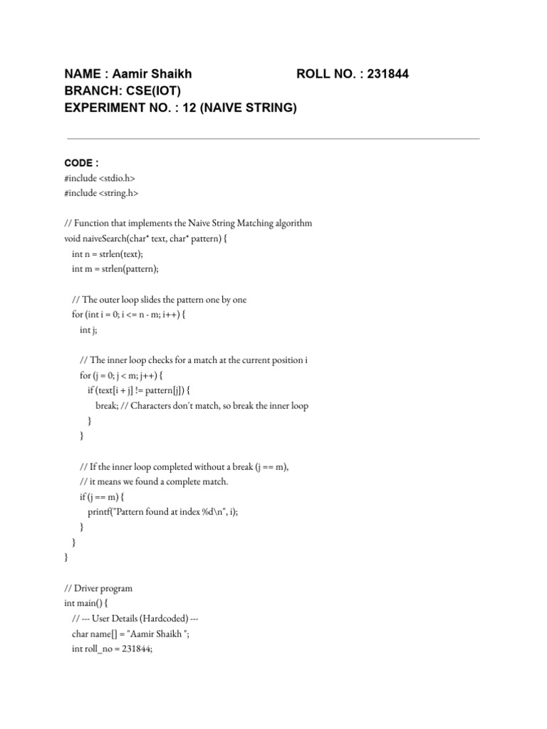 Exp 01 | PDF