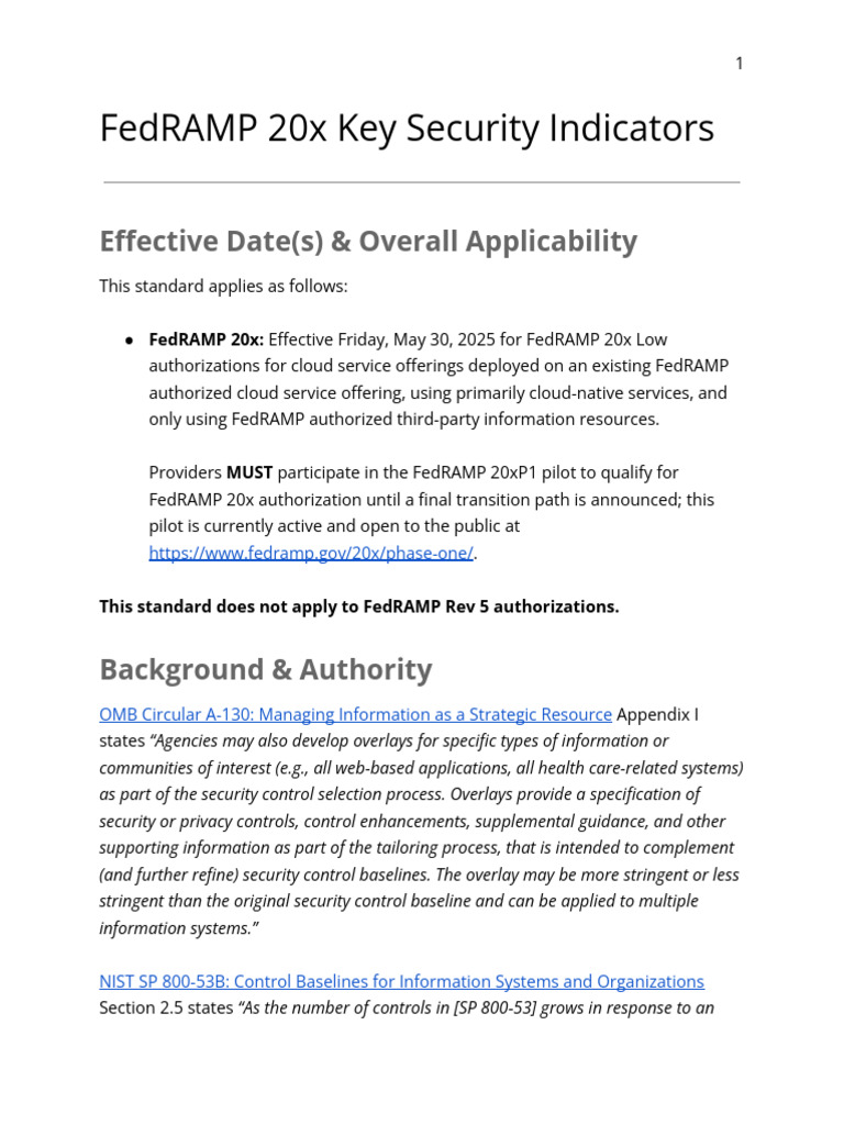 2025.05 20x Key Security Indicators | PDF | Security | Computer Security
