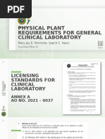Sample Floor Plans For General Clinical Laboratory 8-5-2021 | PDF ...