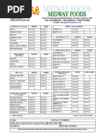 SPAR Platters Menu and Prices | PDF | Foods | European Cuisine