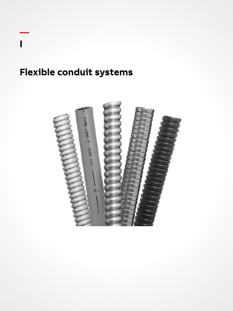 Flexible Conduit Systems Overview | PDF | Materials | Building Engineering