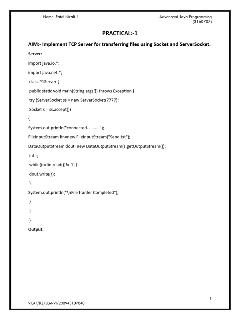 Java File Transfer and Shopping Cart | PDF | Computer Programming ...