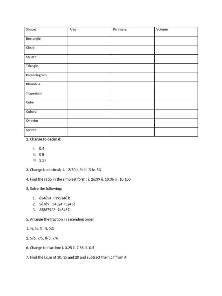 Lesson Exams-WPS Office | PDF
