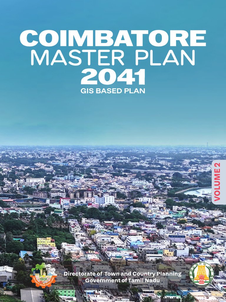 Coimbatore Master Plan 2041 Overview | PDF | Emergency Management ...