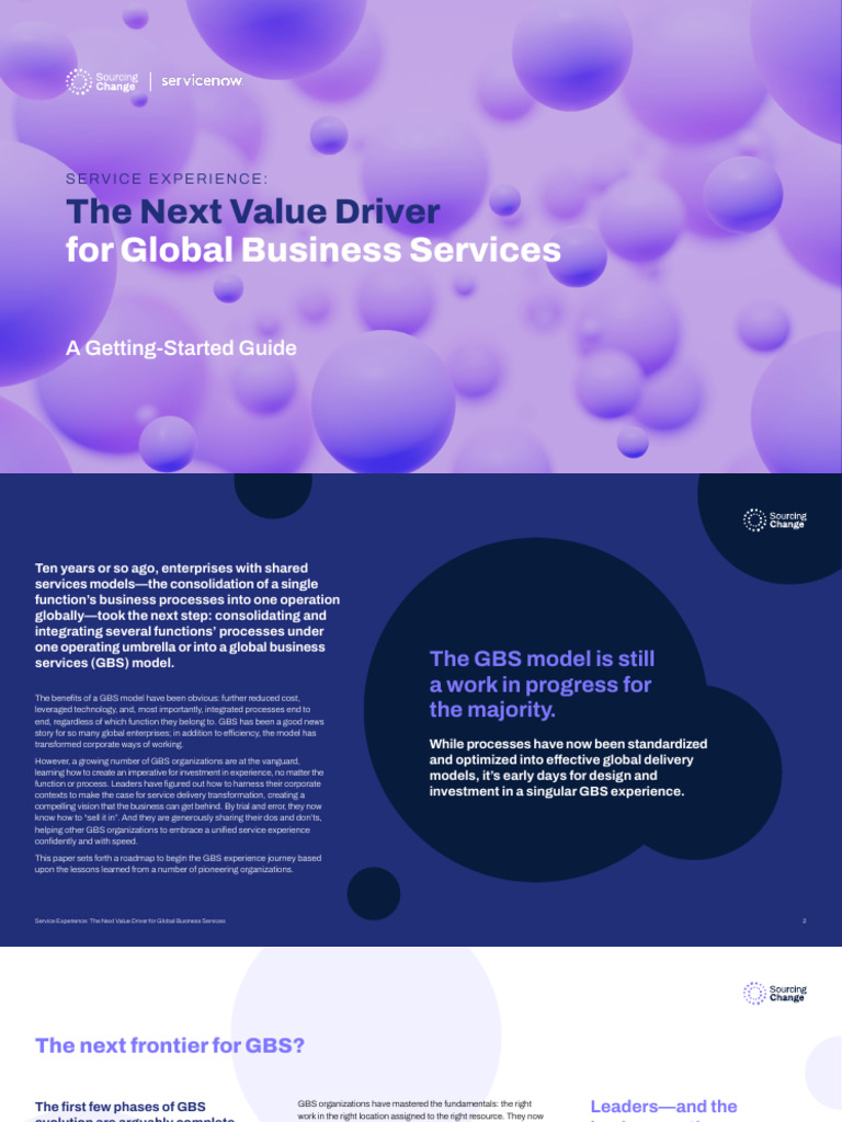 Deborah Kops Transforming Gbs Whitepaper | PDF | Business