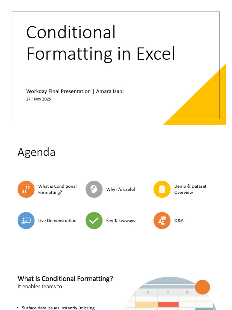 Mastering Conditional Formatting in Excel | PDF | Employment | Salary