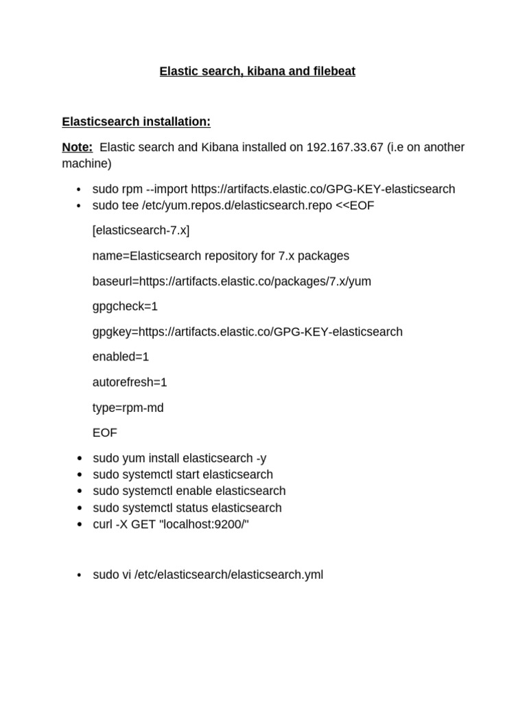 Elastic Kibana Filebeat | PDF | Transport Layer Security | Public Key ...