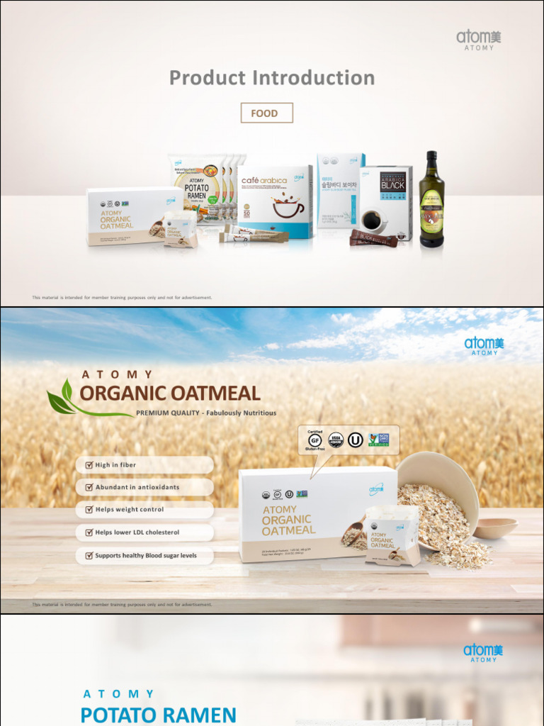 Atomy Food | PDF