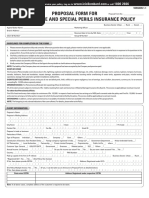 New India Assurance Proposal Form | PDF | Insurance