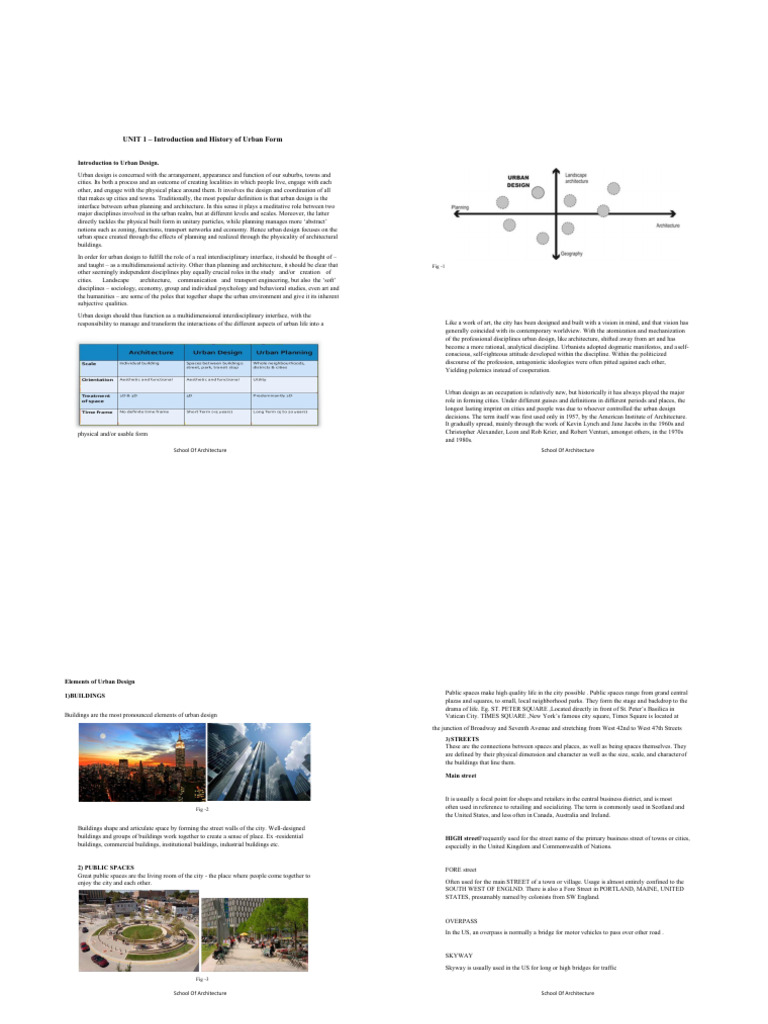 Introduction to Urban Design Principles | PDF | City | Urban Design
