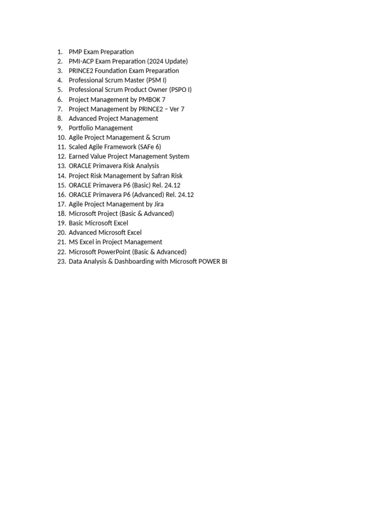 Project Management Exam Prep Guide | PDF