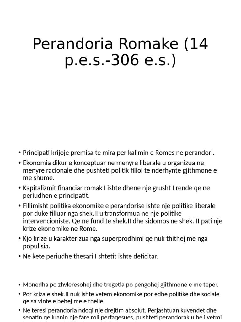 Perandoria Romake 2 | PDF