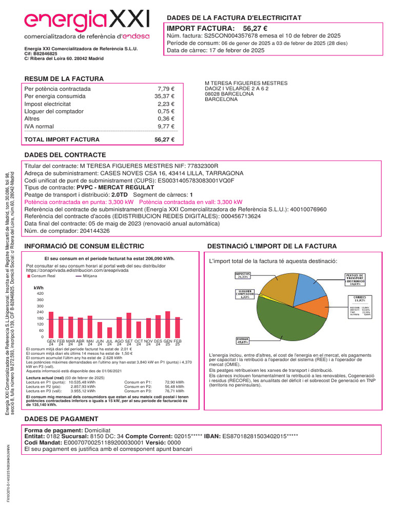 Factura Endesa 2 | PDF