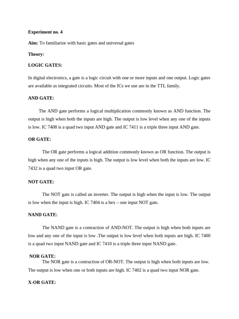 Experiment No 4 BEL | PDF