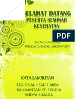 SELAMAT DATANG PESERTA