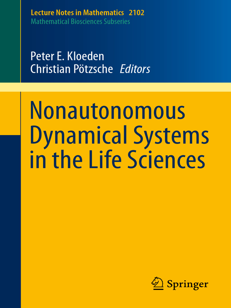 Nonautonomous Dynamical Systems in Biosciences | PDF | Dynamical System ...