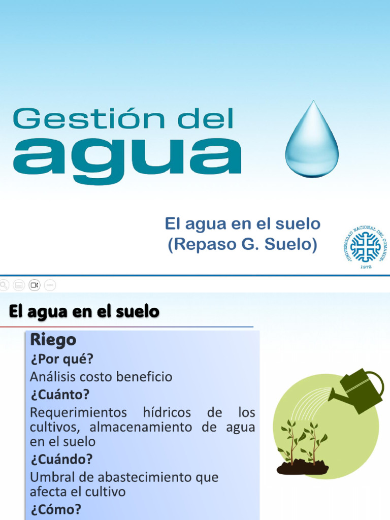 2.1 Agua en El Suelo | PDF | Suelo | Agua