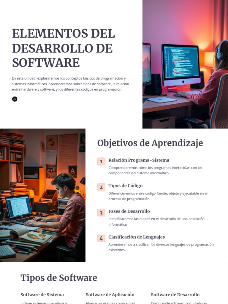 Elementos Clave en Desarrollo de Software | PDF | Lenguaje de ...