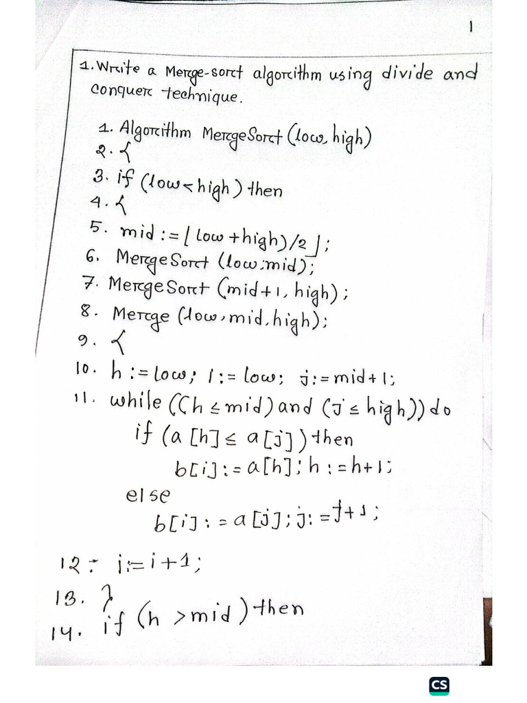 Assignment 2 (Algorithms Analysis and Design) | PDF
