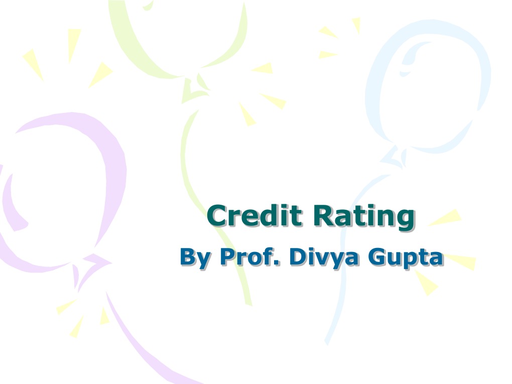 Understanding Credit Ratings and Risks | PDF | Credit Rating | Debt