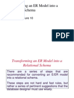 ER to Relational Schema Steps