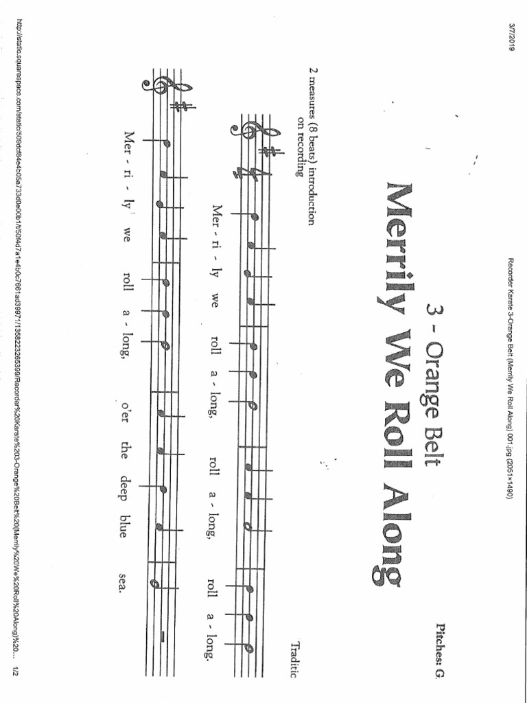 4th Grade Recorder Packet | PDF