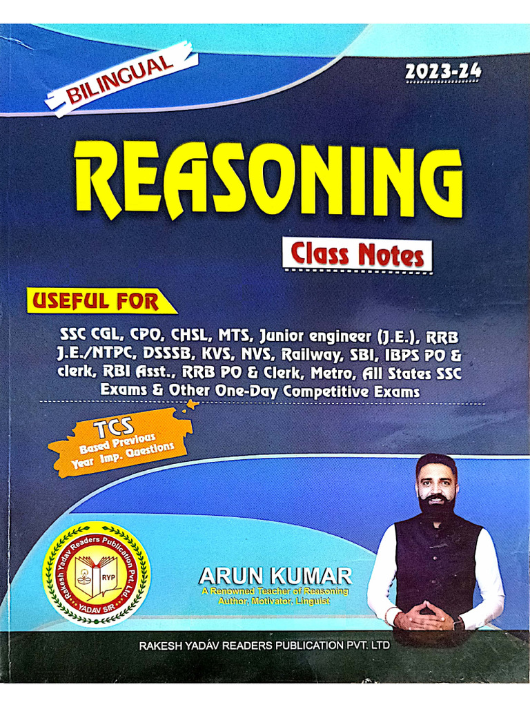 Arun Sir Reasoning | PDF