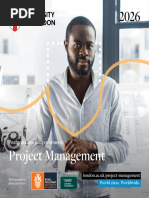 MSc Project Management Overview at UWS | PDF | Academic Degree | Master ...
