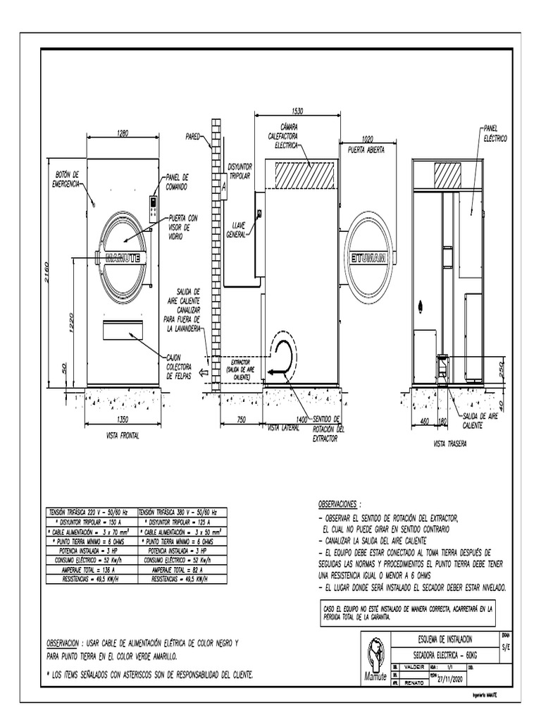 SE60 Esquema de Instalacion | PDF