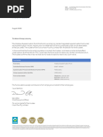 Cbus Super Compliance Letter Guide | PDF | Financial Services ...