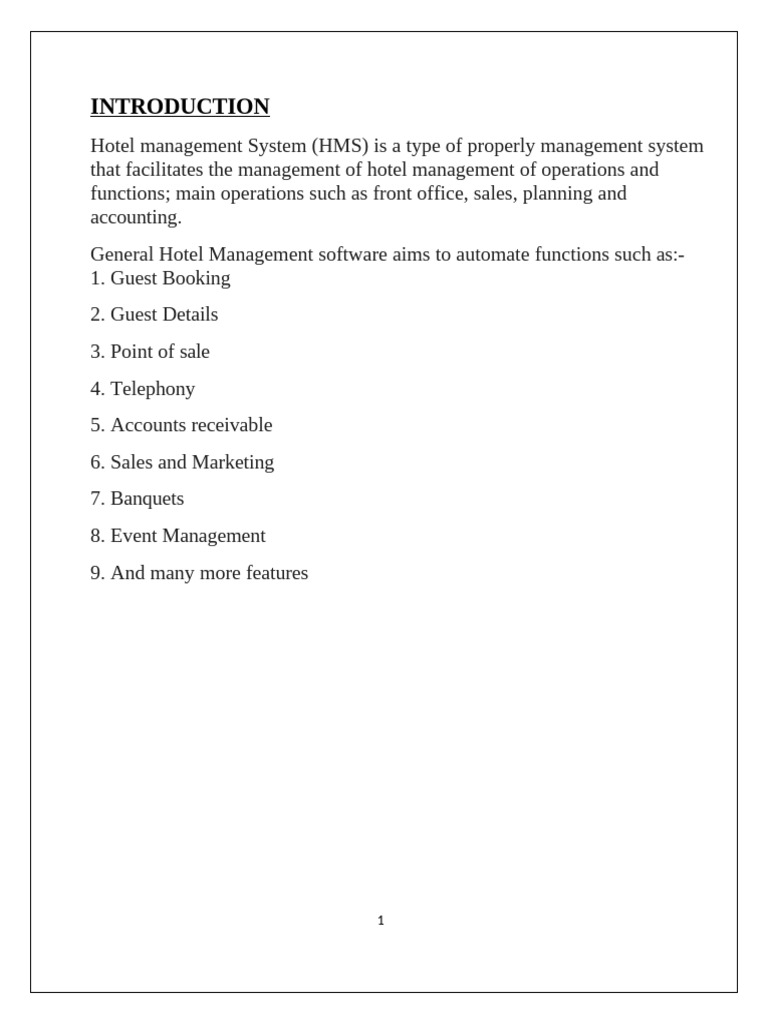 Hotel Management System Overview | PDF | Python (Programming Language ...