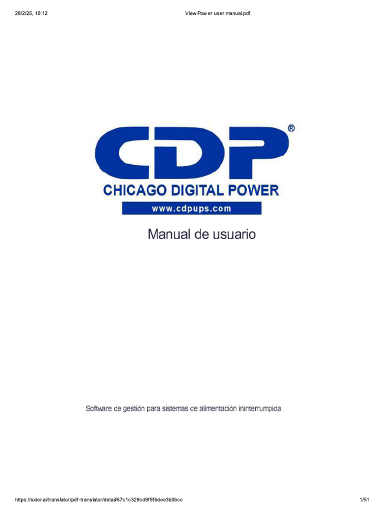ViewPower User Manual SP | PDF