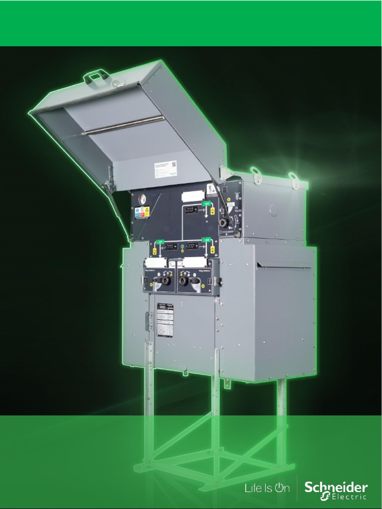 Schneider Electric SF6 Ring Main Unit | PDF | Switch | Electricity