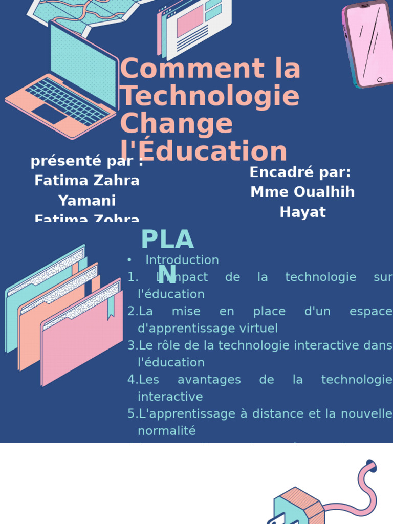 Impact de la Technologie sur l'Éducation | PDF | Apprentissage ...