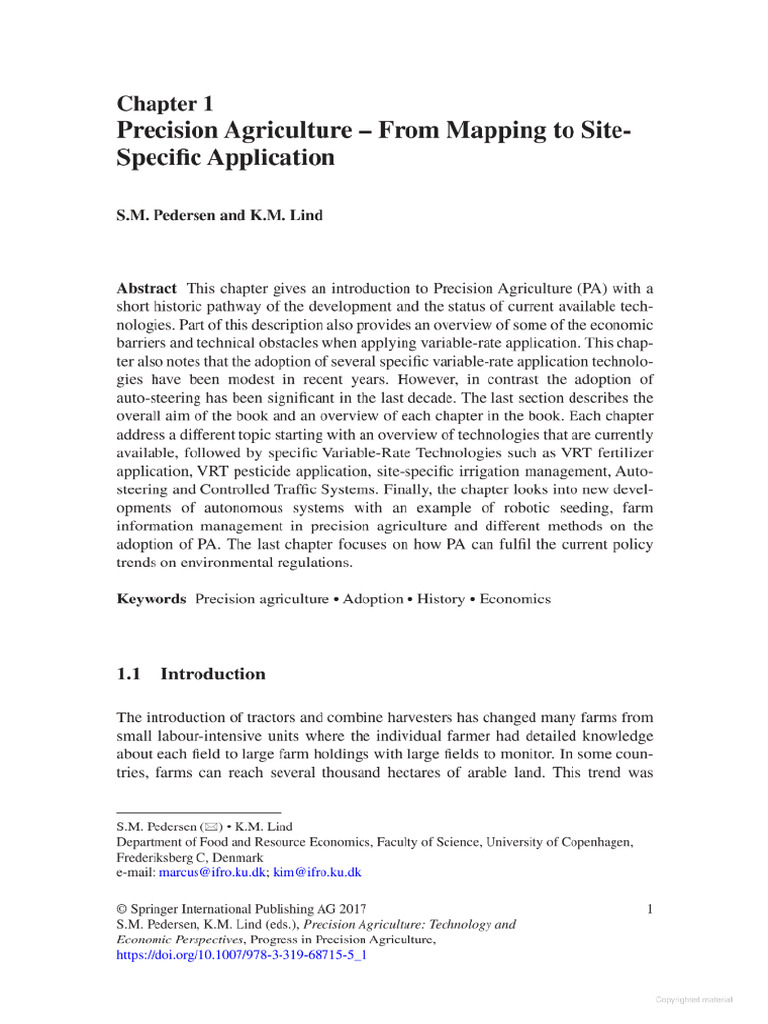 Precision Farming | PDF